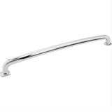 Jeffrey Alexander MO6373-18PC-18 Belcastel 1 19-1/4" Zinc Appliance & Cabinet Pull Polished Chrome