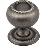 Jeffrey Alexander S6060BNBDL S6060 Rhodes 1-1/4" Zinc Cabinet Knob Brushed Pewter
