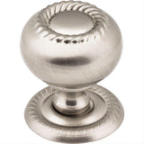 Jeffrey Alexander S6060SN S6060 Rhodes 1-1/4" Zinc Cabinet Knob Satin Nickel