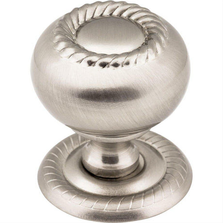 Jeffrey Alexander S6060SN S6060 Rhodes 1-1/4" Zinc Cabinet Knob Satin Nickel
