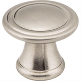 Jeffrey Alexander Z110-SN Chesapeake 1-3/16" Zinc Cabinet Knob Satin Nickel