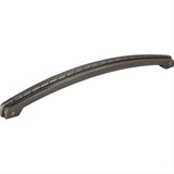 Jeffrey Alexander Z260-12BNB-12 Rhodes 13-1/4" Zinc Appliance & Cabinet Pull Brushed Black Nickel