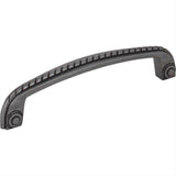 Jeffrey Alexander Z261-128DACM-128 Rhodes 5-13/16" Zinc Cabinet Pull Gun Metal