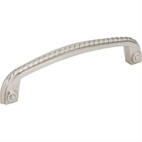 Jeffrey Alexander Z261-128SN-128 Rhodes 5-13/16" Zinc Cabinet Pull Satin Nickel