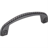 Jeffrey Alexander Z261-96-DACM Rhodes 4-1/2" Zinc Cabinet Pull Gun Metal