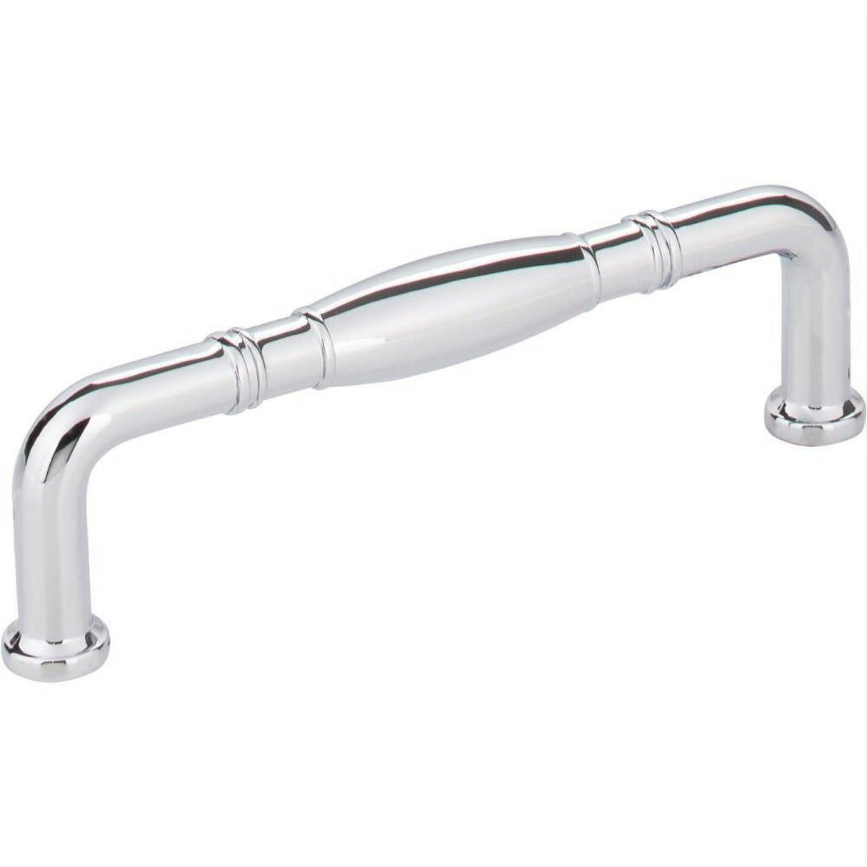 Jeffrey Alexander Z290-96-PC Durham 4-1/4" Zinc Cabinet Pull Polished Chrome