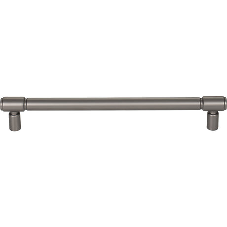 Top Knobs TK3115AG Clarence 7 9/16" Center to Center Bar Pull Ash Gray