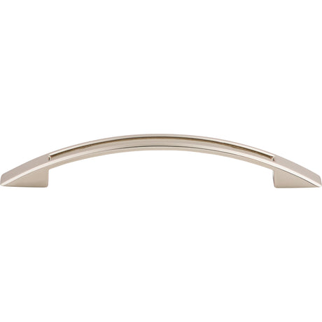 Top Knobs TK619PN Tango Cut Out 5 1/16" Center to Center Bar Pull Polished Nickel