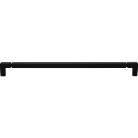 Top Knobs TK3226BLK Langston 12" Center to Center Bar Pull Flat Black