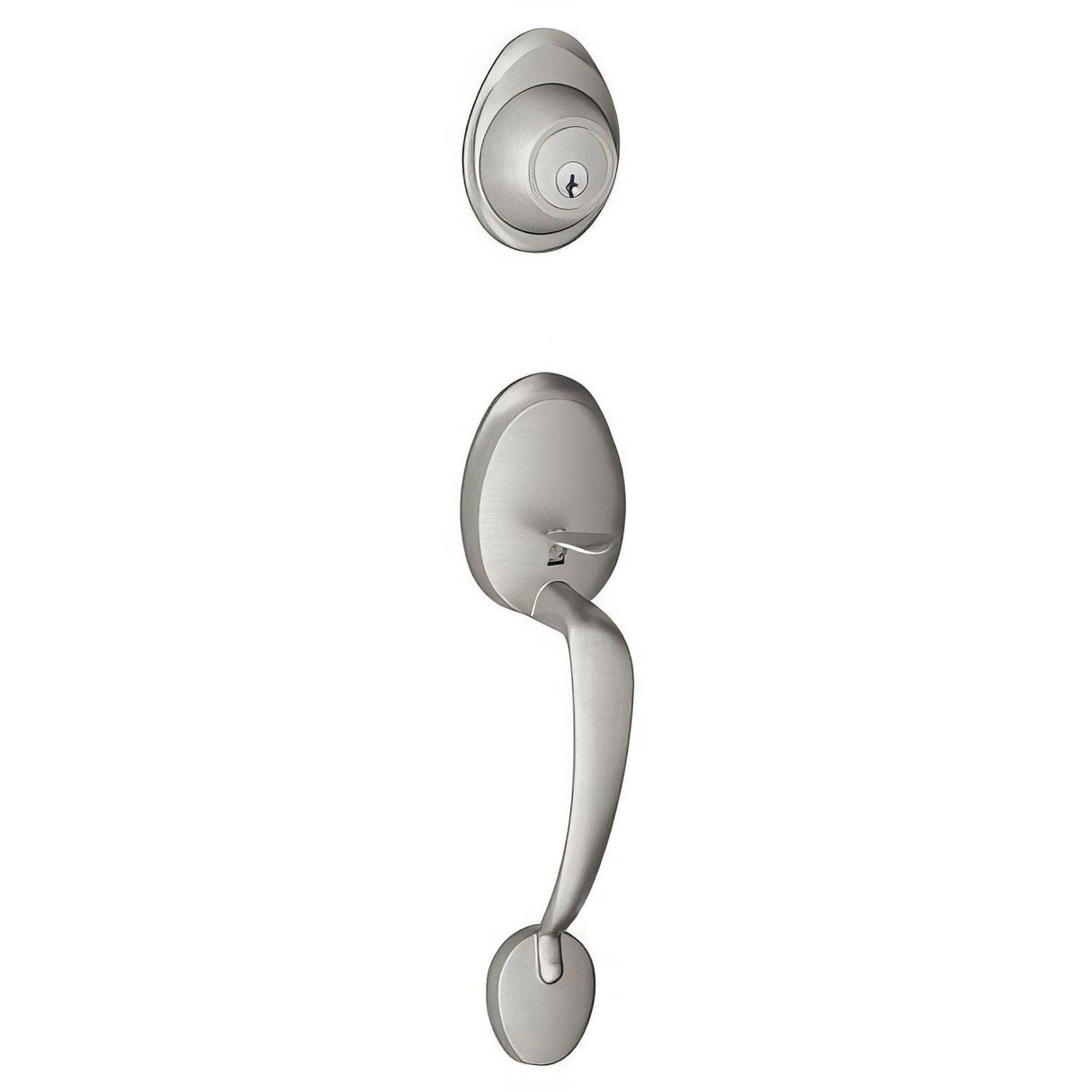 Dexter by Schlage JH58BAR630 satin stainless steel single cylinder handleset