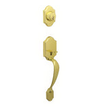 Dexter by Schlage JH58PRS605 polished brass single cylinder handleset
