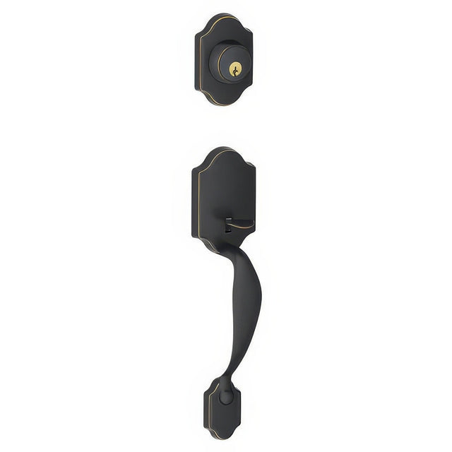 Schlage JH58PRS716 Paris single cylinder handleset, additional view