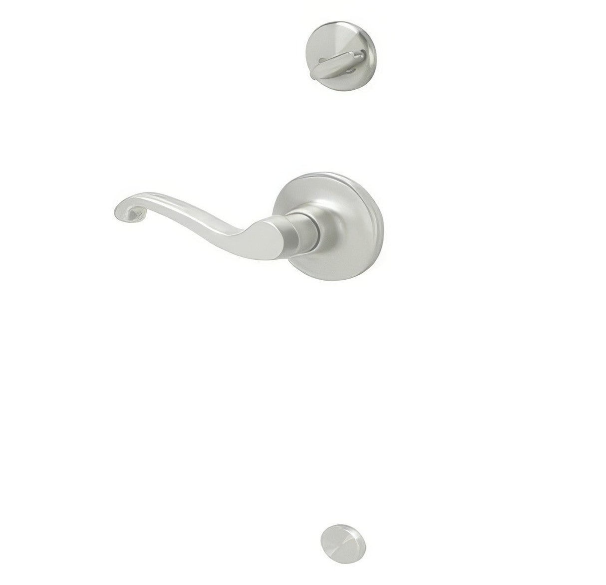Dexter by Schlage JH59LAS619RH satin nickel dummy interior pack
