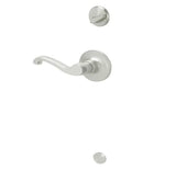 Dexter by Schlage JH59LAS619RH satin nickel dummy interior pack