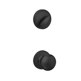 Dexter by Schlage JH59STR622 matte black single cylinder handleset