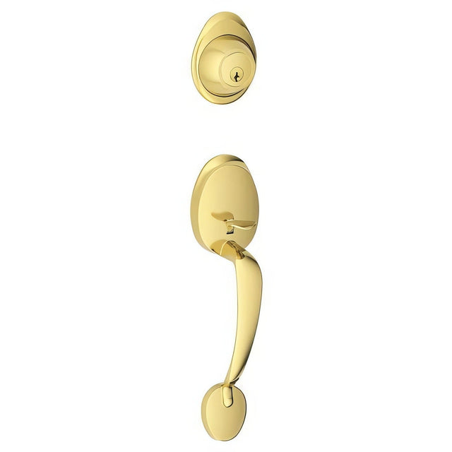 Dexter by Schlage JH60BAR605LASLH single cylinder handleset
