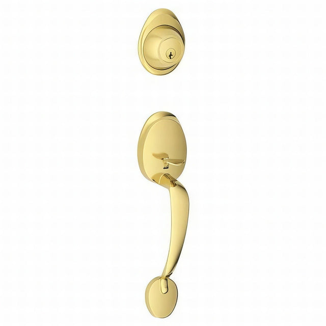 Dexter by Schlage JH60BAR605LASRH single cylinder handleset