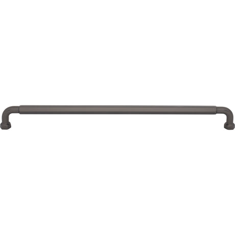 Top Knobs TK3206AG Dustin 12" Center to Center Bar Pull Ash Gray
