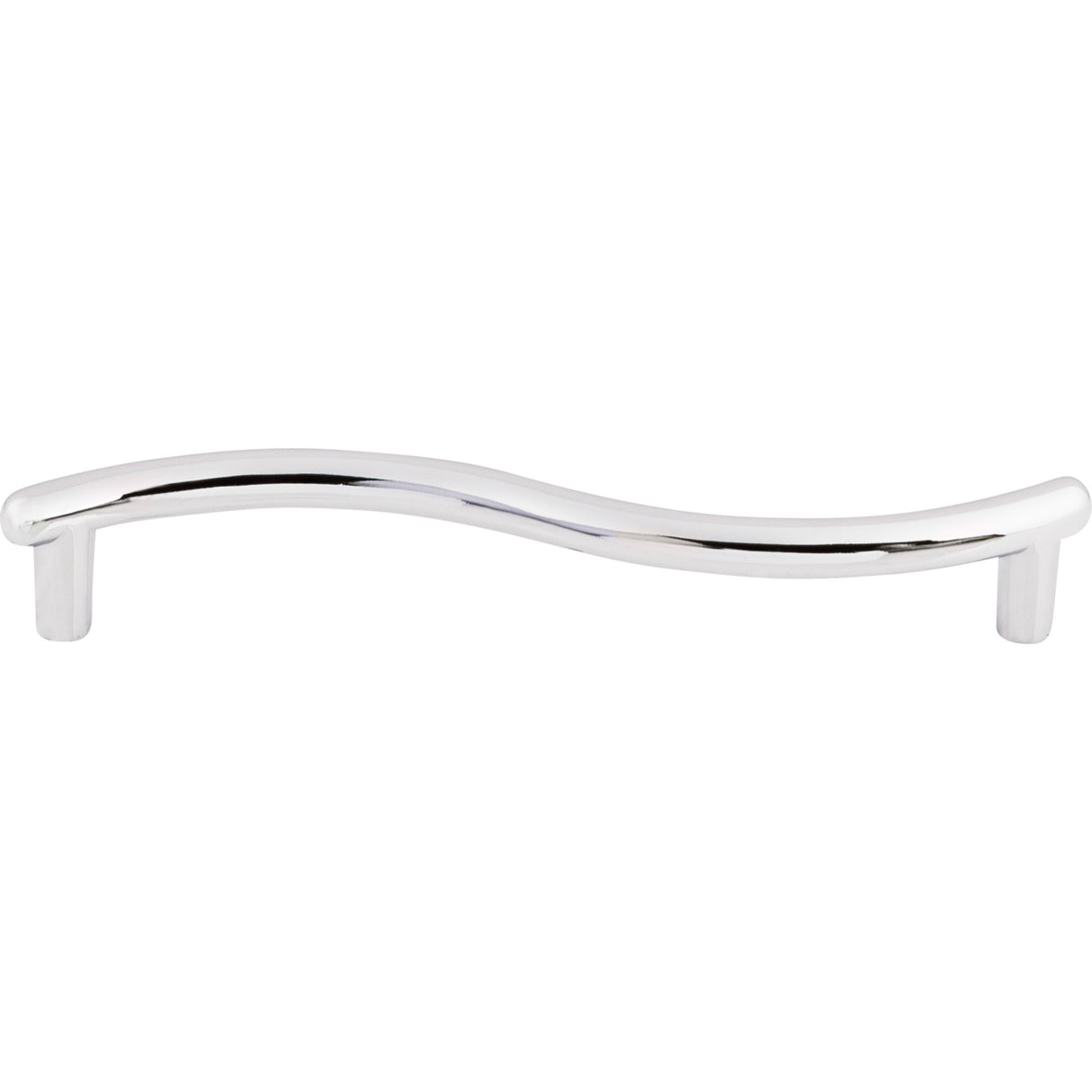 Top Knobs M507 Spiral 5 1/16" Center to Center Bar Pull Polished Chrome