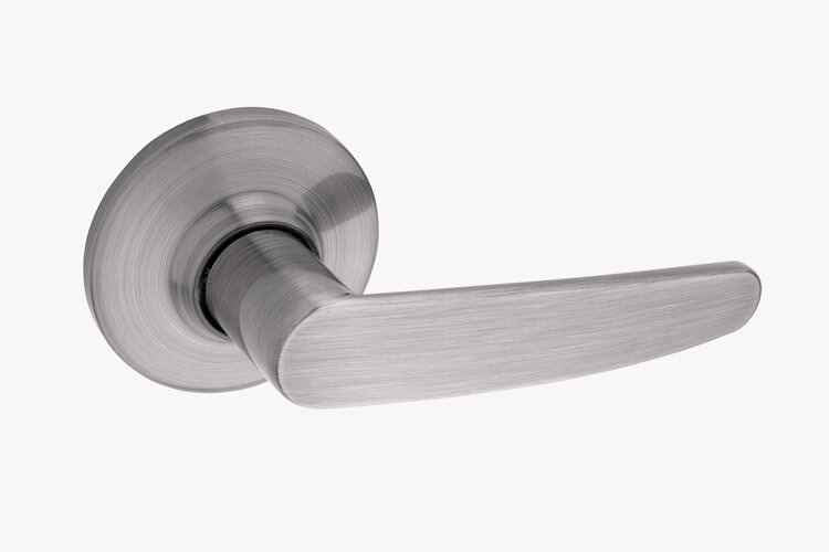 Copper Creek JL2290PS polished stainless single dummy door lever