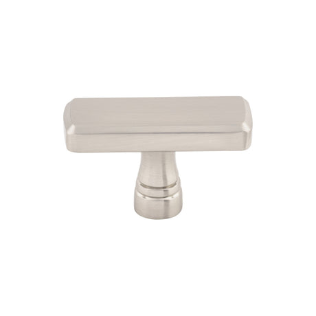 Top Knobs TK851BSN Kingsbridge 1 7/8" Length Rectangle Knob Brushed Satin Nickel