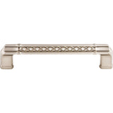 Top Knobs TK206BSN Tower Bridge 5" Center to Center Bar Pull Brushed Satin Nickel