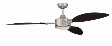 Craftmade JOU64BNK3 64" Journey Ceiling Fan in Brushed Polished Nickel