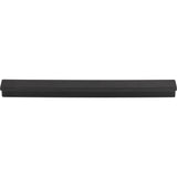 Top Knobs TK1044BLK Minetta 7 9/16" Center to Center Finger Pull Flat Black