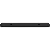 Top Knobs TK3271BLK Wescott 3 3/4" Center to Center Pull Backplate Flat Black