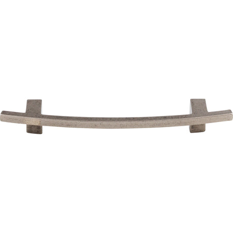 Top Knobs TK83PTA Slanted 5" Center to Center Bar Pull Pewter Antique