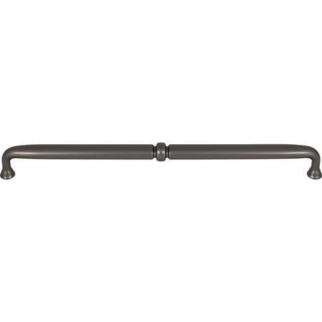 Top Knobs TK1026AG Henderson 12" Center to Center Bar Pull Ash Gray