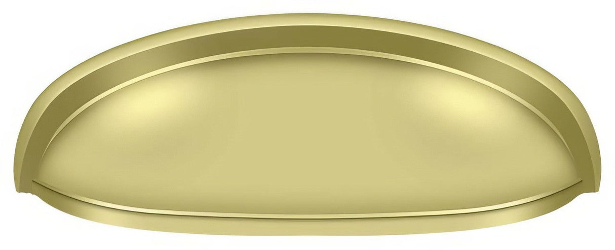 Deltana K407U3 polished brass cabinet pull