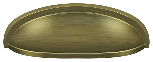 Deltana K407U5 antique brass cabinet pull