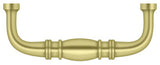 Deltana K4473U3 polished brass cabinet pull