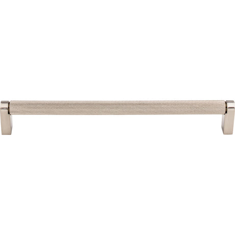 Top Knobs M2646 Amwell 8 13/16" Center to Center Bar Pull Brushed Satin Nickel