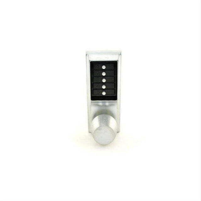 Kaba Simplex 101126D Pushbutton Knob Lock Combination Only Satin Chrome