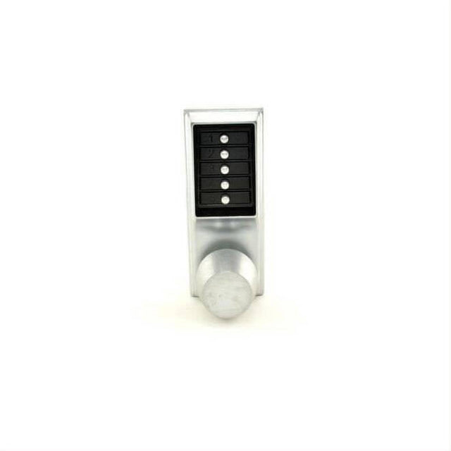 Kaba Simplex 103126D Pushbutton Knob Lock Combination Passage Satin Chrome