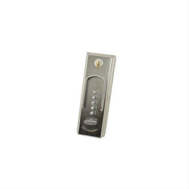 Kaba Simplex 201526D Mechanical Pushbutton Lock Exit Trim Satin Chrome