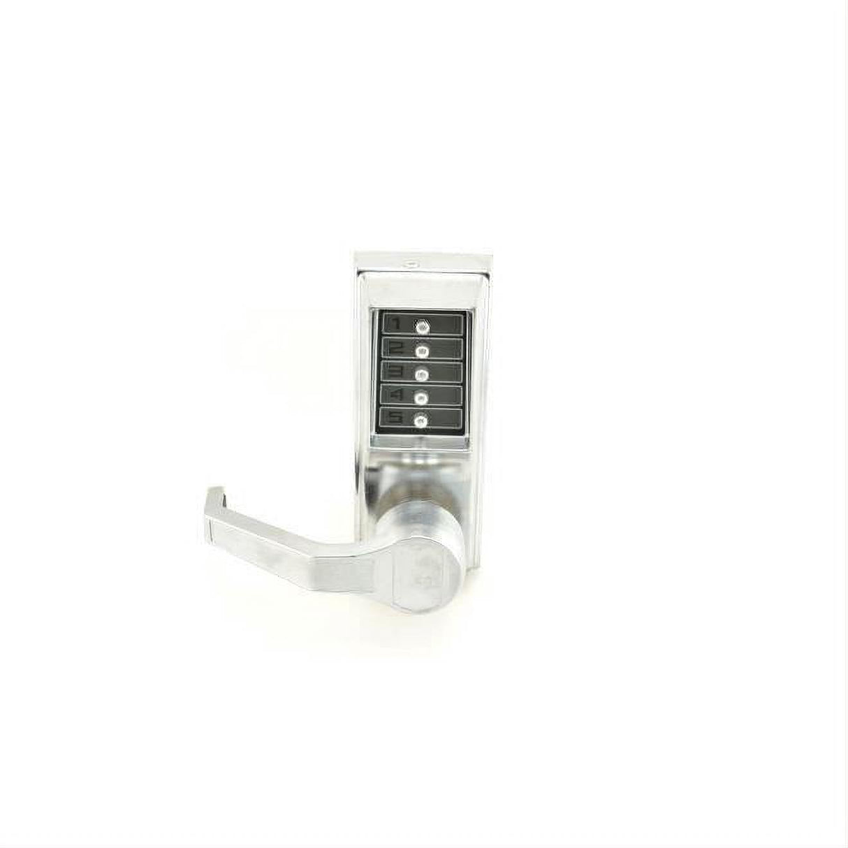 Kaba Simplex LLP101026D Left Hand Pushbutton Exit Trim Satin Chrome