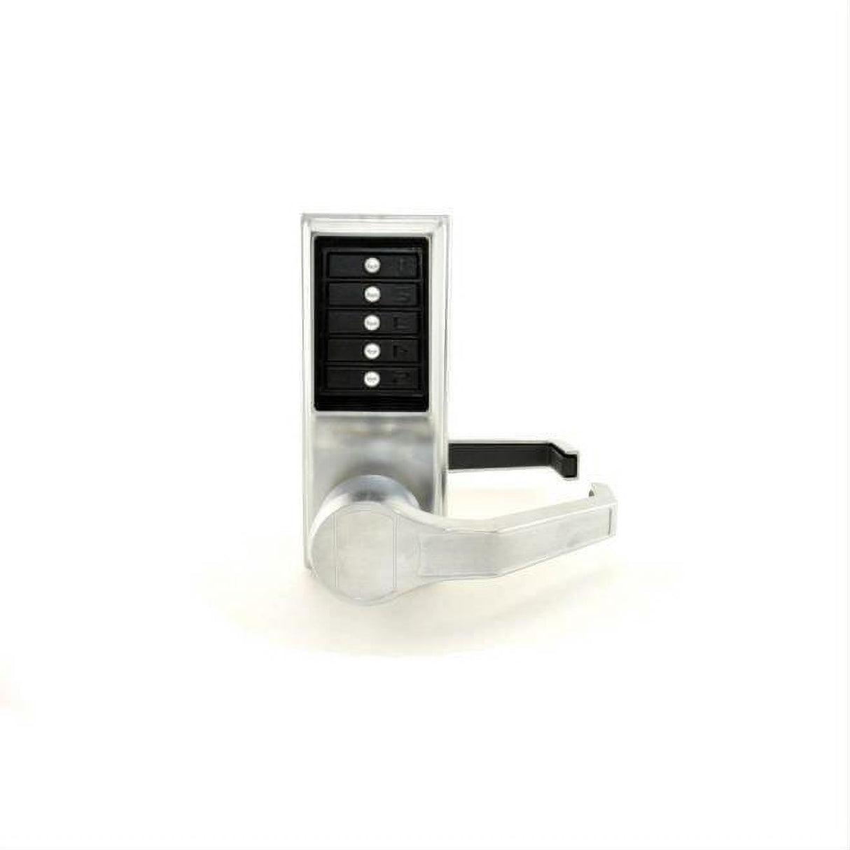 Kaba Simplex LR103126D RH Pushbutton Lever Lock Combination Passage Satin Chrome