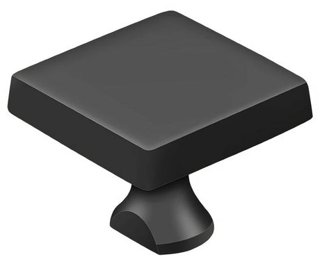 Deltana KBSU10B oil rubbed bronze square knob for hd security bolt