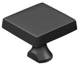Deltana KBSU10B oil rubbed bronze square knob for hd security bolt