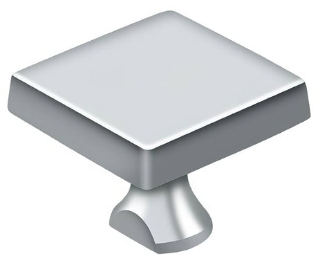 Deltana KBSU26 polished chrome square knob for hd security bolt