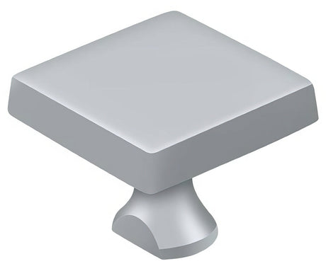 Deltana KBSU26D brushed chrome square knob for hd security bolt