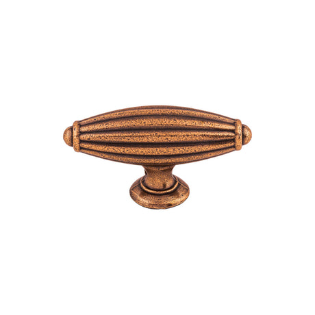 Top Knobs M228 Tuscany 2 7/8" Length Bar Knob Old English Copper