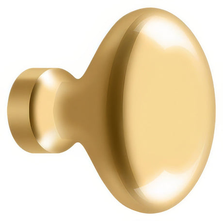 Deltana KE125CR003 lifetime polished brass cabinet knob