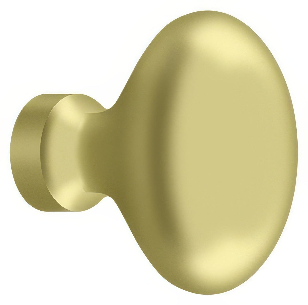Deltana KE125U3 polished brass cabinet knob