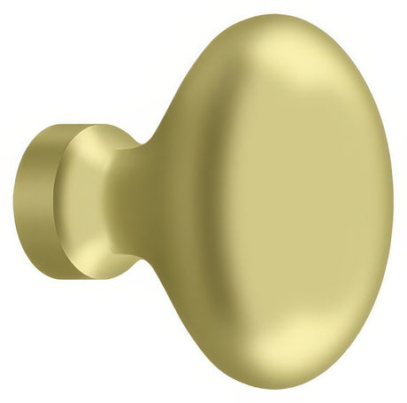 Deltana KE125U3 polished brass cabinet knob