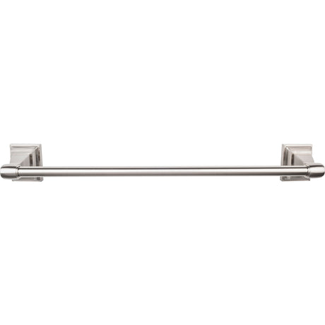 Top Knobs STK6BSN TOP BATH (R) Stratton Bath Single 20" Wall Mounted Towel Bar Brushed Satin Nickel