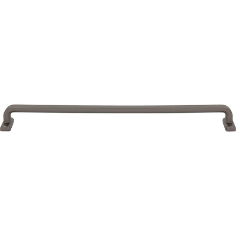 Top Knobs TK3167AG Harrison 12" Center to Center Bar Pull Ash Gray